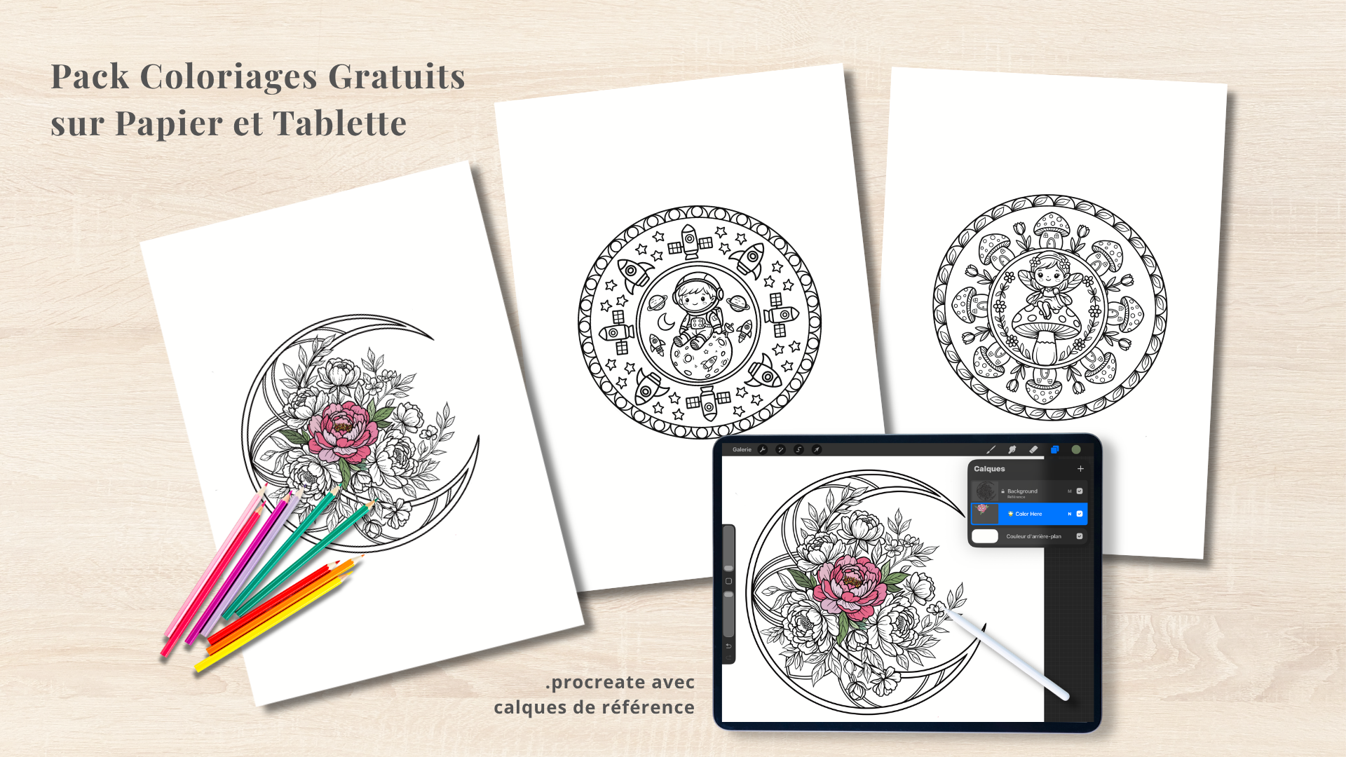 Pack Coloriage Gratuit